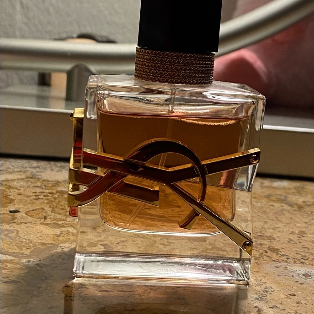 Yves Saint Laurent Amber & Gold Signature Perfume Bottle - Picture 2 of 4